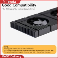 GPU Backplane Radiator Video Memory VRAM Radiator Panel Cooling Backplate DIY Gamer Cooler for RTX 3