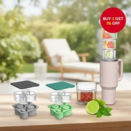 Stanley 4-in-1 Ice Cube Tray | Best-Selling Large-Capacity Mold for 20/30/40OZ, Compatible with napk