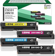 High Yield CS331 CX331 Toner Cartridge Set with Chip 20N10K0 20N10C0 20N10M0 20N10Y0 Toner Cartridge