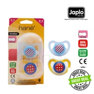 SMART CHOICE [ Local Ready Stocks ] Japlo Nane Soother Pacifier Puting Baby Infant  - Male