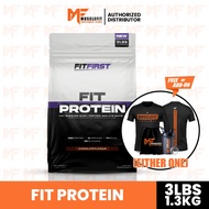 Fit First Fit Protein 3 Lbs/1.3 kg + Gift - Makanan Tambahan Whey Protin