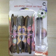 3D Gelatin Tools Set Jelly Art Needles Tools Jelly Needle With Syringe