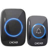 2025 A10 CACAZI อัจฉริยะ AC 100-240V กริ่งประตูไร้สายกันน้ำได้ระยะ300ม. กระดิ่งประตูบ้าน38กริ่งประตู