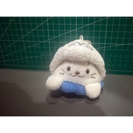 Sirotan Shinkansen Bullet Train Plush Mascot Keychain