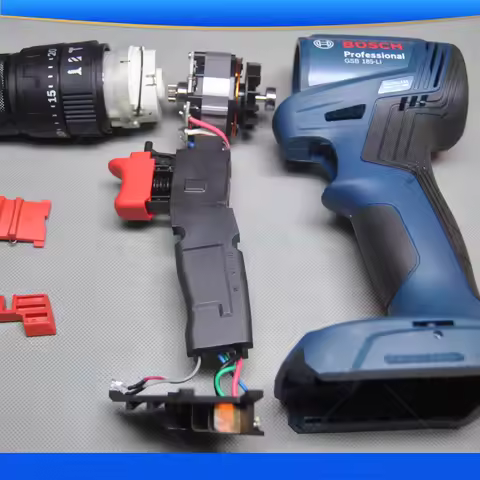 for BOSCH Brushless GSR/GSB185-LI Switch Gearbox Chuck Parts Accessories