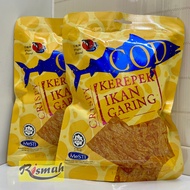 KEREPEK IKAN GARING WHALE BRAND 100g