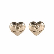 CHANEL 合金22B愛心雙C書包扣logo耳釘耳環耳環