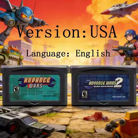 new model USA/EUR Advance Wars GBA Card 32 Bit Video Game Cartridge Console Card for GBA English Ver