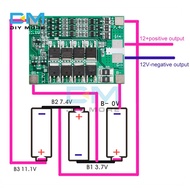 BMS 3S 12V 40A Balancer 18650 Lithium Battery Protection Board 3S BMS Li-ion Charger Charging with B
