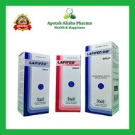 Lapifed Sirup DM / Ekspektoran 60/100ml - Lapived Biru Syrup Obat Flu