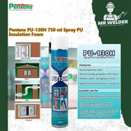 Pentens PU-130H 750 ml Spray PU Insulation Foam PU Foam Waterproof Leaking Sealing Joining Fill Gaps