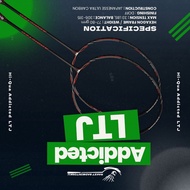 My Racket Hiqua Addicted LTJ Limited Edition 33 Lbs Badminton Racket