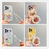 Casing iPhone 13 pro Cute cream 3D doll phone case for iPhone 13 pro case iphone 13 pro max case bts