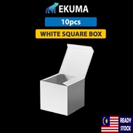 EKUMA White Paper Box | White Box |  Kotak Putih Murah |  White Square Box | Gift Box