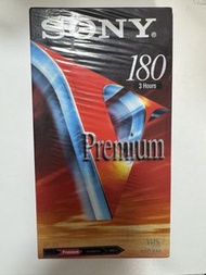 SONY Premium 180 VHS 錄影帶