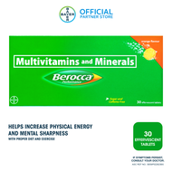 BEROCCA® Performance (Orange) Multivitamins + Minerals 30 Effervescent Tablets