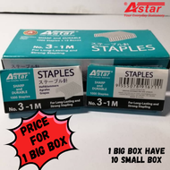 【1BOX=10SMALL BOX/20SMALL BOX ! ! !】ASTAR / POWER STONE / MAX STAPLES BULLET NO.10-1M / NO.3-1M