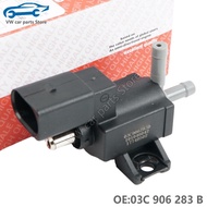 03C906283B 2PINS Turbo Boost Pressure Solenoid Valve for VW Golf Passat Polo Scirocco Sharan Tiguan 