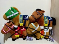 日本樂市限定 賽馬 21cm MB 毛公仔 無聲鈴鹿 本初之海 目白善信 美蒲波旁