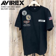 AVIREX CVN-70 Patched Short Sleeve T-Shirt