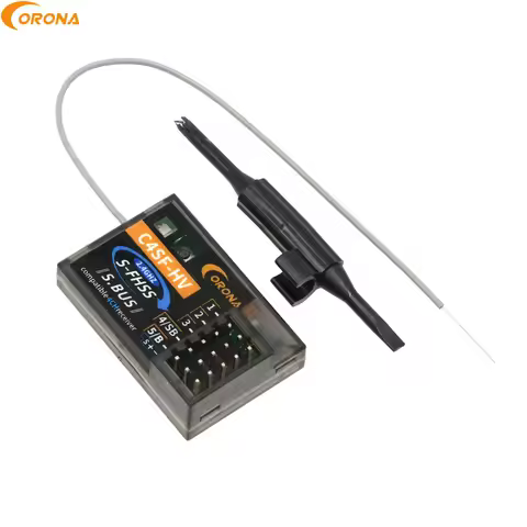Corona RC C4SF Receiver For Futaba FHSS / S-FHSS Mode Protocol With SBUS OutPut 4PM 3PV 7PX T14SG T8