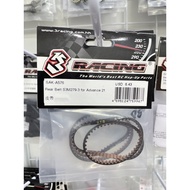 3RACING SAK-A576 Rear Belt S3M279-3 For 1/10 RC Sakura Advance 21M/Advance S64 Touring Car