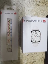 HUAWEI WATCH FIT 3 NFC Version 珍珠白（皮革）