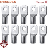 MSSUGC6 10Pcs Cable Connector Kit 16-35mm2 SC16-6 SC25-6 SC35-6 Tinned Copper Lugs Ring