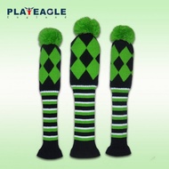 Cover แบบผ้าถัก เซ็ต 3 ชิ้น PLAYEAGLE Premium Golf Wood Headcovers Set of 3 - Elegant Star Design fo