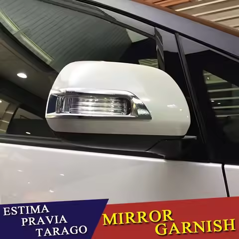 Durable Car Rear View Side Wing Mirror Cover Trim for Toyota Estima Previa