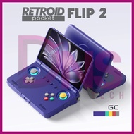 Retroid Pocket Flip 2 Gaming Handheld Console Snapdragon SD865 Android 13 AMOLED 1080P WiFi6 Bluetoo