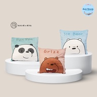 We Bare Bears Square Pillow Genuine Copyright Model 6100003073-3075