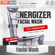 MS Glow For Men Energizer Facial Wash / Facial Wash MS Glow For Men