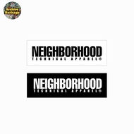 Sticker Neighborhood Technical Apparel streetwear sticker