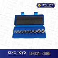 King Toyo KT-E409 9Pcs 1/2"DR. E-Type Socket Set