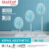 MASTAP- 16 inch Aesthetic Stand Fan ~ Tiffany Blue Standing Fan/ / M-162 Blue