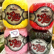 Minlon Polly Crochet Knitting Yarn Thread  Minlon Polly Benang Kait Polly