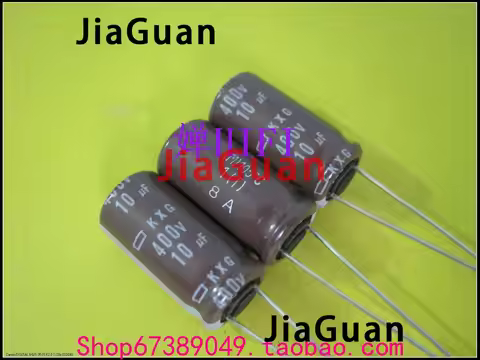 20pcs NEW NIPPON KXG 400V10UF 10x20MM NCC 10uf/400v electrolytic Capacitor 10UF 400V CHEMI-CON kxg 4
