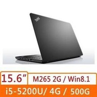 Lenovo E550 20DF005NTW i5-5200U 15.6吋 2G獨顯 Win8.1 商務筆電(黑)