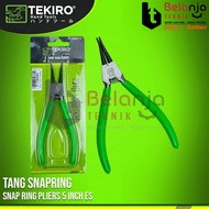Tekiro Snap Pliers ES 5" Straight Open Snap Ring Pliers 5 Inch 5 IN 5IN