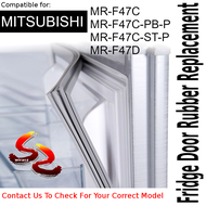 Mitsubishi Refrigerator Fridge Door Seal Gasket Rubber Replacement part MR-F47C MR-F47C-PB-P MR-F47C