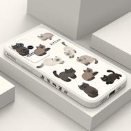 Color Changing Cat Phone Case For Xiaomi Poco M4 F4 X4 F3 F2 X3 M3 PRO NFC 4G 5G GT Creative Design 