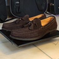 Italy義大利製Ralph Lauren Suede Tassel Dress Loafers 流蘇樂福鞋 紳裝皮鞋 便鞋 leather shoes 莫卡辛 moccasin slip on polo doubleRL RRL 皮底西裝 penny