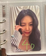 soojin徐穗珍fan concert演唱會小卡