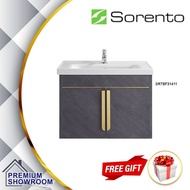 SORENTO Basin Cabinet 600mm SRTBF31411 | Stainless Steel Cabinet | Bathroom Cabinet (GREY)