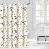 (KIM) THICK PEVA DRAWSTRING CURTAIN L178CM H180CM DOOR CURTAIN WINDOW CURTAIN
