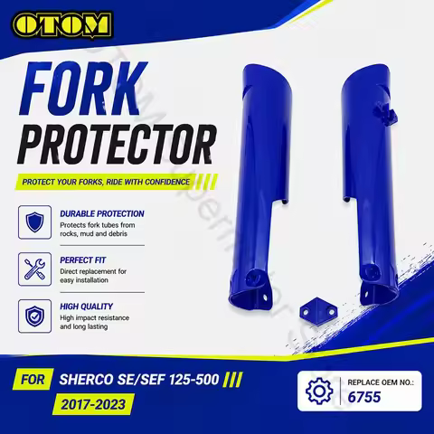 For SHERCO 2017-2023 Motorcycle Fork Protector Front Shock Absorber Guard Cover SE SEF 125 250 300 3