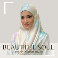 Beautiful Soul Square Scarf (Diana Johor Hijab)