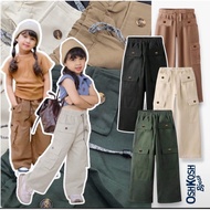 OshKosh Girls' Cargo Pants Culottes 4-8t