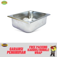 S/S AMERICAN VEGETABLE PLACE 1/2 (32.5X26X10CM) GPA-1210 VVC STAINLESS FOOD PAN/ FOOD DISH/ GASTRONO